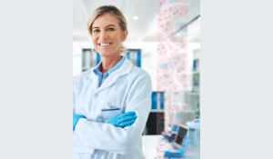 Professional in a lab